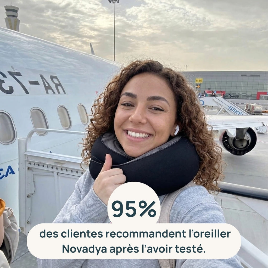 L'Oreiller de voyage Ergonomique 360° : Maintien Cervical & Repos réparateur
